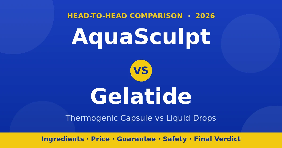 AquaSculpt vs Gelatide comparison — AquaSculpting.com